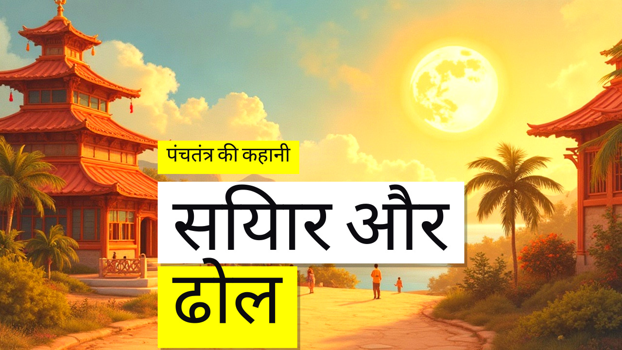 सियार और ढोल - Panchtantra kahani