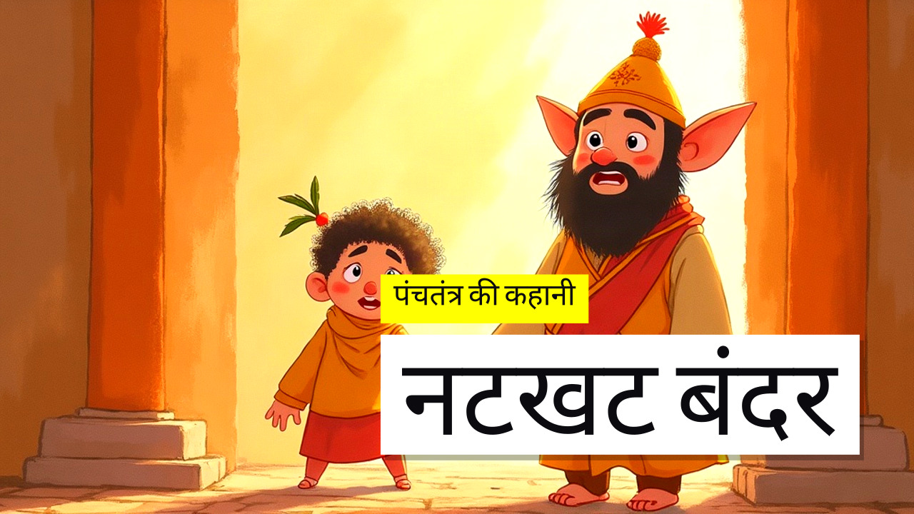 नटखट बंदर - Panchtantra kahani