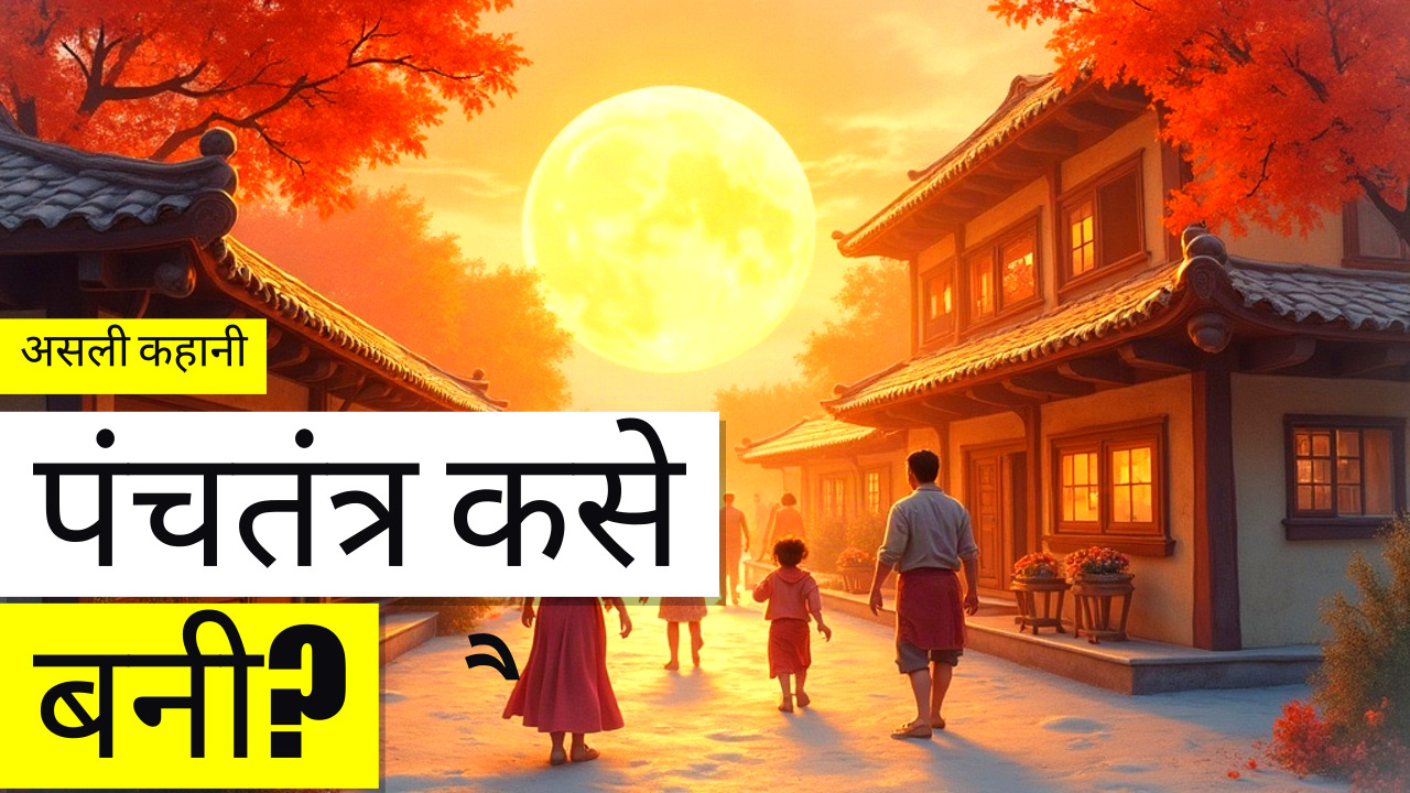 विष्णु शर्मा और तीन राजकुमार - Panchtantra kaise bani
